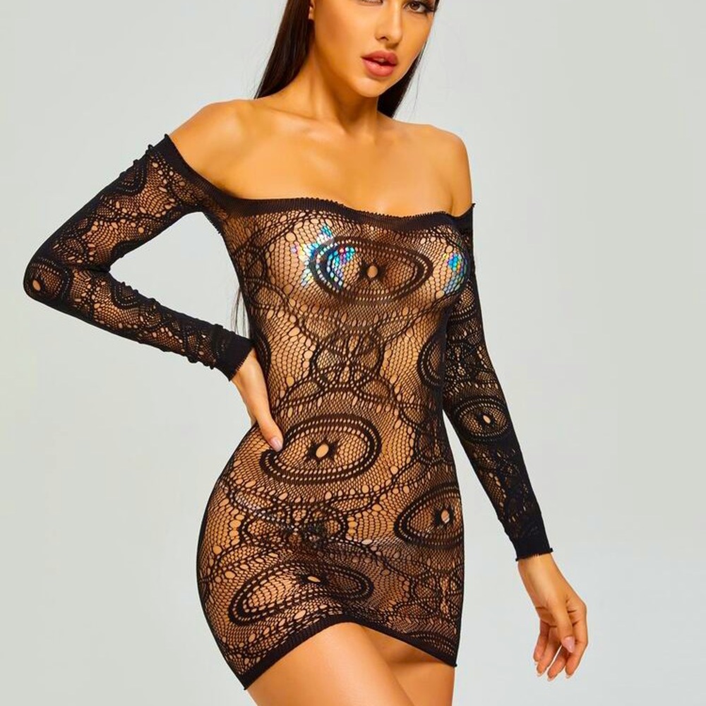 Valentine’s Day Special Black sheer lingerie NWT
